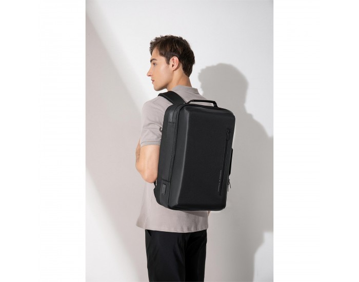Раница за лаптоп Kingsons Silhouette, 15.6'', 23 L, черна