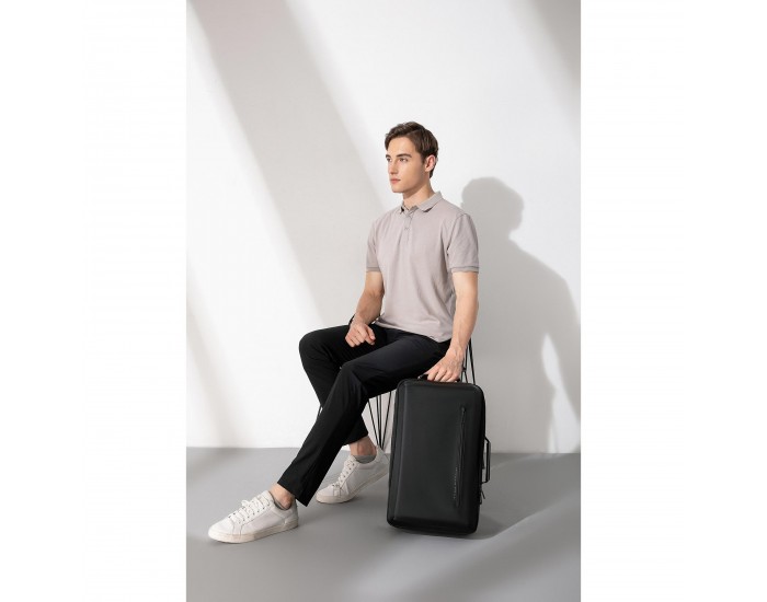 Раница за лаптоп Kingsons Silhouette, 15.6'', 23 L, черна