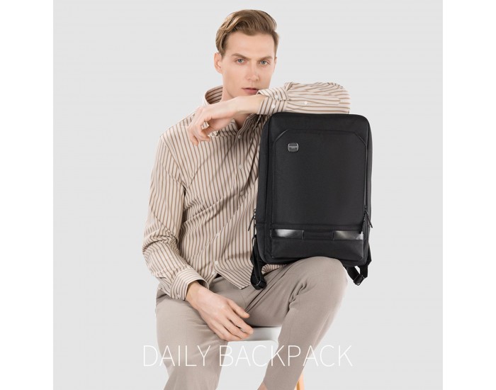 Раница за лаптоп Kingsons Noir Edge, 15.6'', 17 L, черна