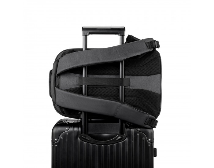 Раница за лаптоп Kingsons Shadow Pro, 15.6'', водоустойчив полиестер/PVC покритие, 20 L, черна