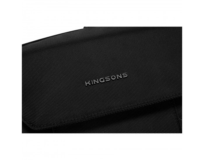 Раница за лаптоп Kingsons Gearmax, 15.6'', 20.5 L, черна