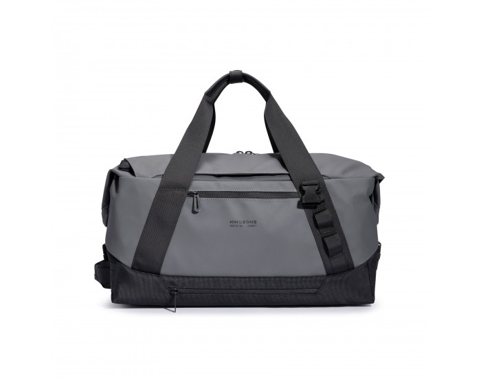 Сак за фитнес и пътуване Kingsons Flexcarry, 3 в 1, сив