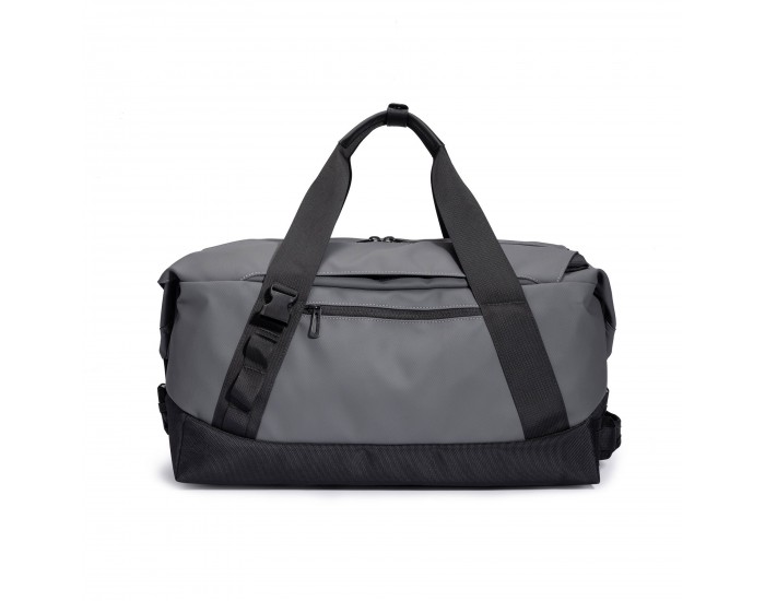 Сак за фитнес и пътуване Kingsons Flexcarry, 3 в 1, сив