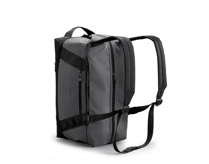 Сак за фитнес и пътуване Kingsons Flexcarry, 3 в 1, сив