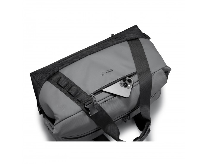 Сак за фитнес и пътуване Kingsons Flexcarry, 3 в 1, сив