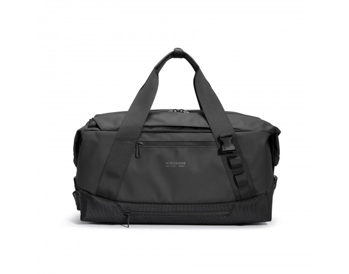 Сак за фитнес и пътуване Kingsons Flexcarry, 3 в 1, черен