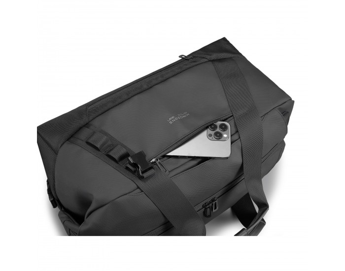 Сак за фитнес и пътуване Kingsons Flexcarry, 3 в 1, черен