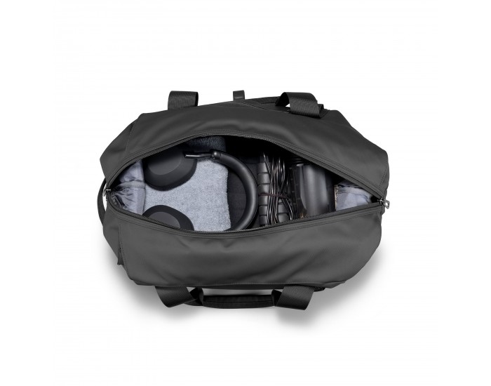 Сак за фитнес и пътуване Kingsons Flexcarry, 3 в 1, черен