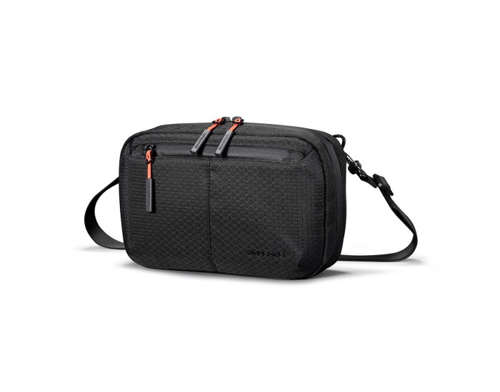 Чанта за през рамо Kingsons Trackguard, черна