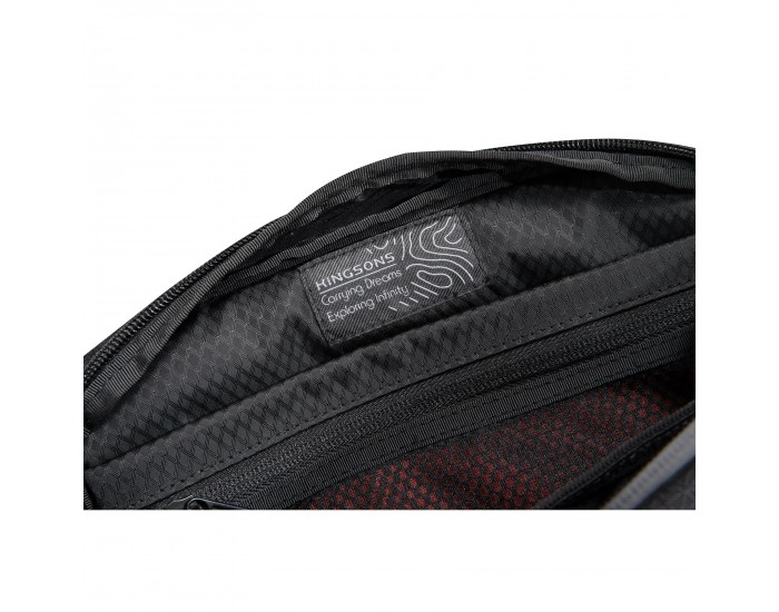 Чанта за през рамо Kingsons Trackguard, черна