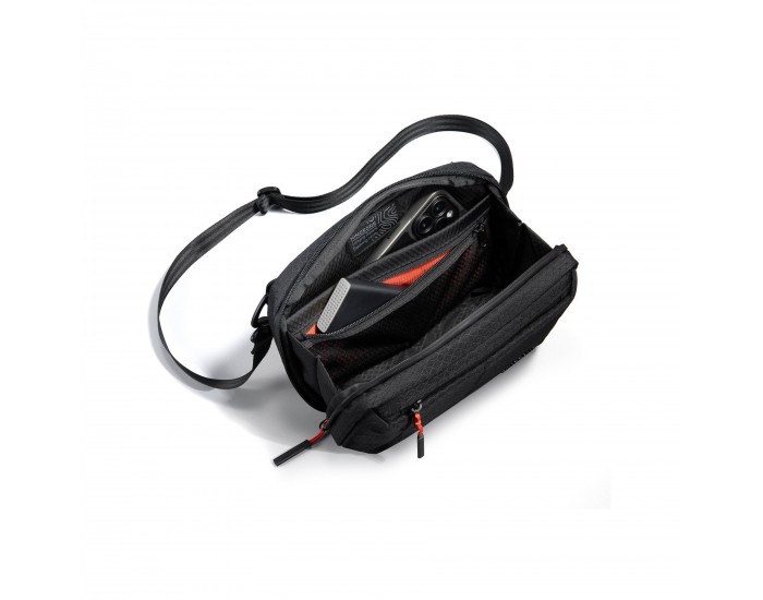 Чанта за през рамо Kingsons Trackguard, черна