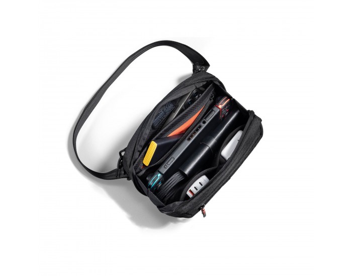 Чанта за през рамо Kingsons Trackguard, черна