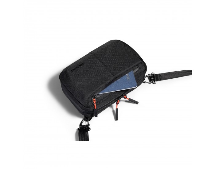 Чанта за през рамо Kingsons Trackguard, черна