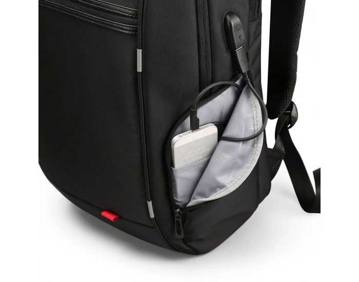 Раница за лаптоп Kingsons Trailtech, 17'', 27 L, черна