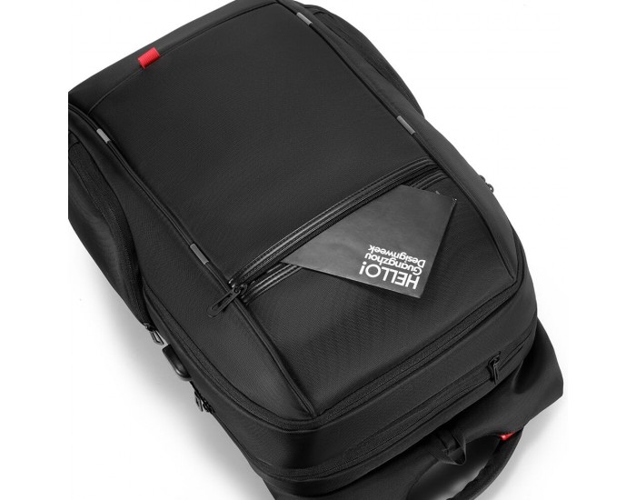 Раница за лаптоп Kingsons Trailtech, 17'', 27 L, черна