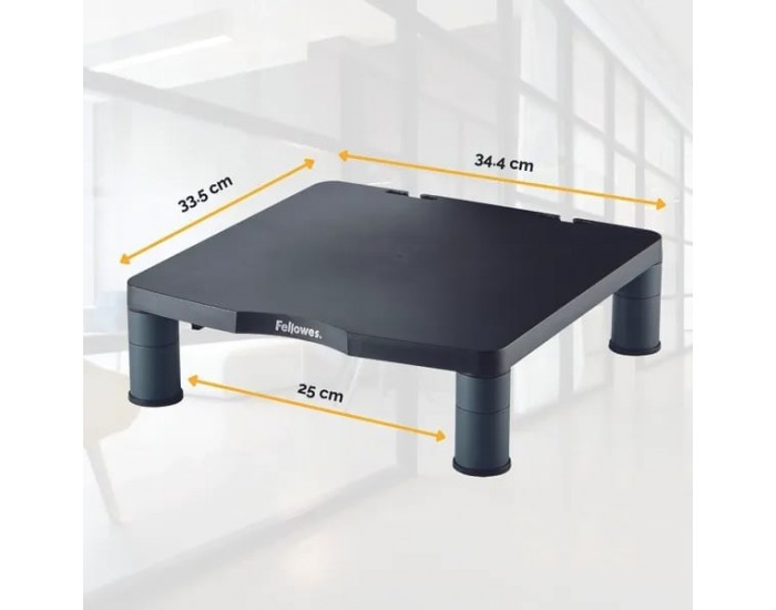 Поставка за монитор Fellowes Standard, максимално тегло 27 kg, 21'', графит