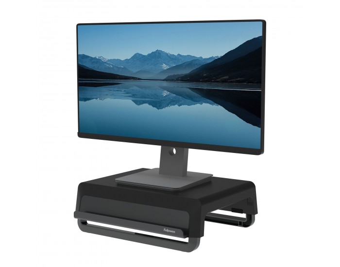 Поставка за монитор Fellowes Breyta, максимално тегло 15 kg, черна