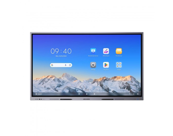 Интерактивен дисплей Hikvision Hikvision DS-D5C86RB/A, 86'', NFC, DLED, 400 cd/m2, 60 Hz