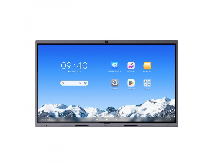 Интерактивен дисплей Hikvision DS-D5C75RB/B2L, 75'', EDLA, с камера, DLED, 60 Hz