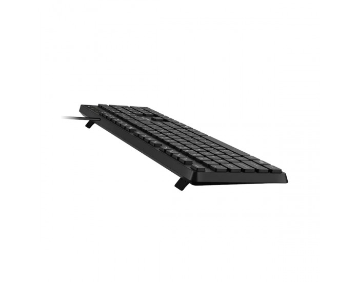 Клавиатура Genius KB-117S, с кабел 1.5 m, USB, черна