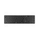 Genius Клавиатура Slimstar 7250BT BLK, AI, безжична, черна