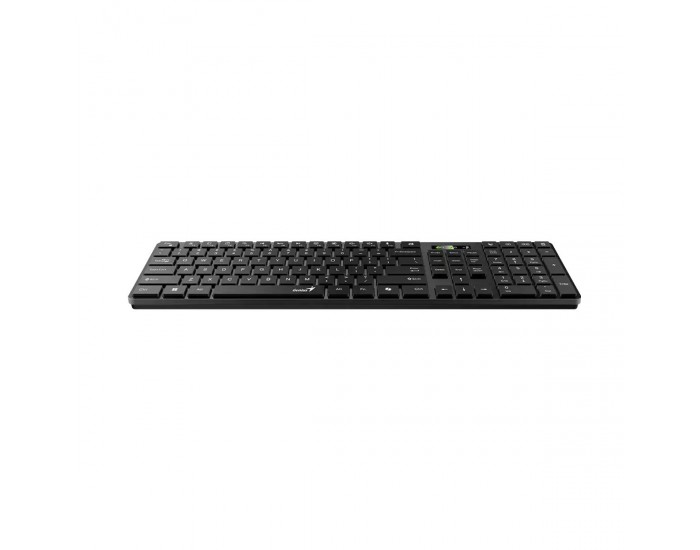 Genius Клавиатура Slimstar 7250BT BLK, AI, безжична, черна