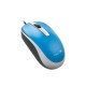 Мишка Genius DX-120, с кабел, USB Type-A, 3 бутона, синя