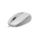 Мишка Genius DX-Mini, с кабел, USB Type-A, 3 бутона, бяла