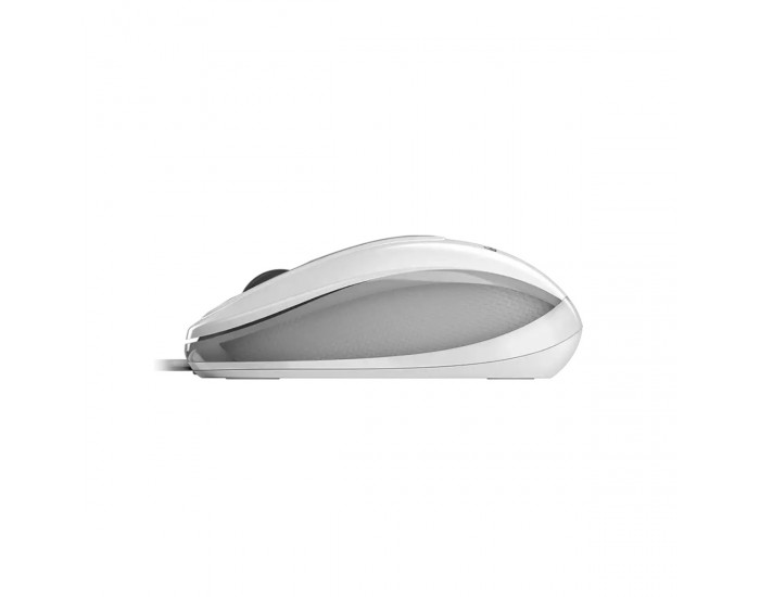 Мишка Genius DX-Mini, с кабел, USB Type-A, 3 бутона, бяла