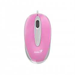 Мишка Genius DX-Mini, с кабел, USB Type-A, 3 бутона, розова - Genius