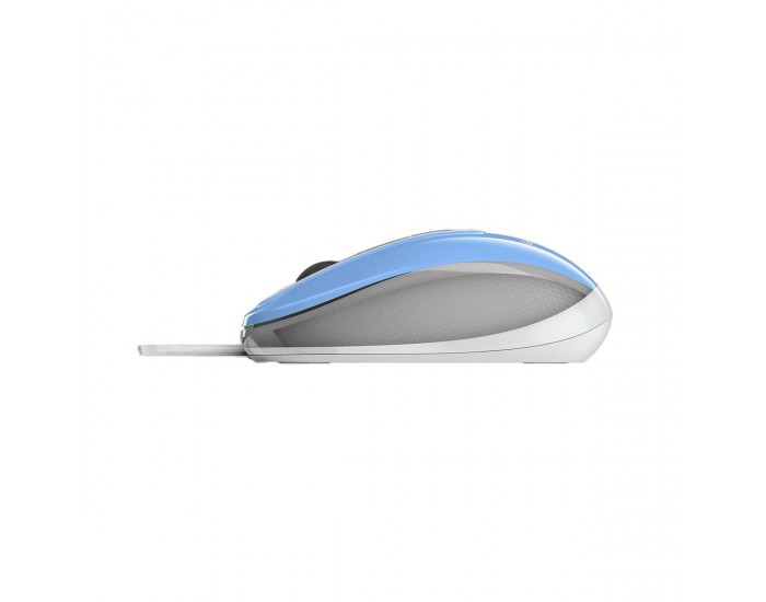 Мишка Genius DX-Mini, с кабел, USB Type-A, 3 бутона, синя