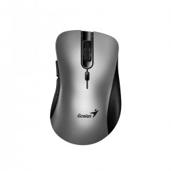 Мишка Genius Ergo 8100S, безжична, AI Copilot, USB, 6 бутона, AA, сребриста - Genius