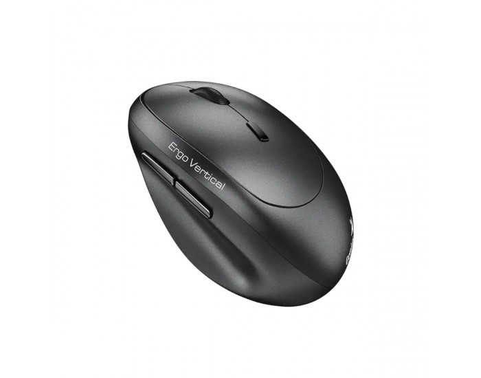 Мишка Genius Ergo 8350S, безжична, AI Copilot, Bluetooth/USB, 6 бутона, AA, тъмносива