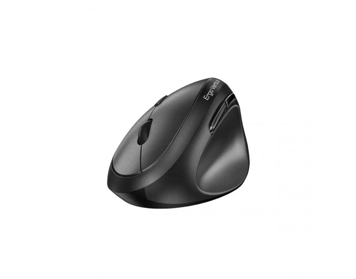 Мишка Genius Ergo 8350S, безжична, AI Copilot, Bluetooth/USB, 6 бутона, AA, тъмносива