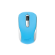 Мишка Genius NX-7005, безжична, USB, 3 бутона, AA, синя