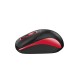 Мишка Genius NX-7123, безжична, AI Copilot, USB, 4 бутона, AA, черно-червена