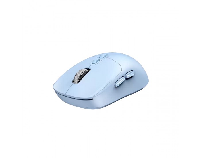 Мишка Genius NX-8080S, безжична, Bluetooth, Bluetooth/USB, 7 бутона, AA, синя