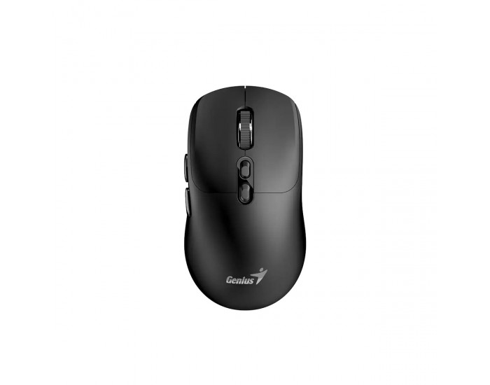 Мишка Genius NX-8080S, безжична, Bluetooth, Bluetooth/USB, 7 бутона, AA, черна