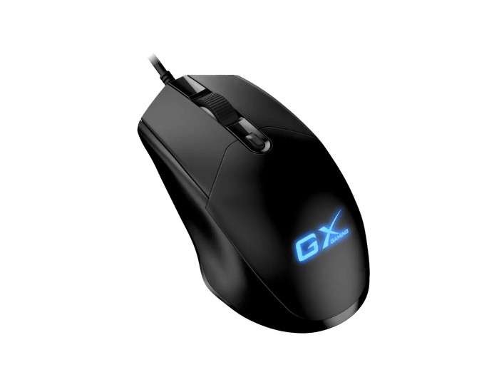 Мишка Genius Scorpion M300i, с кабел, USB Type-A, 4 бутона, черна