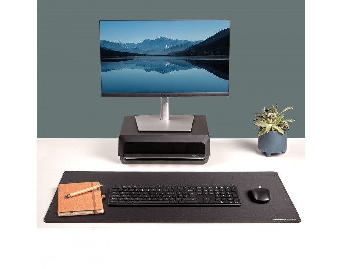 Подложка за бюро Fellowes Breyta, 80 х 40 cm, черна