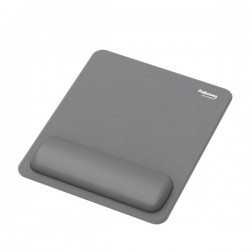 Пад за мишка Fellowes Breyta Hex, 20 x 24 cm, сив - Fellowes