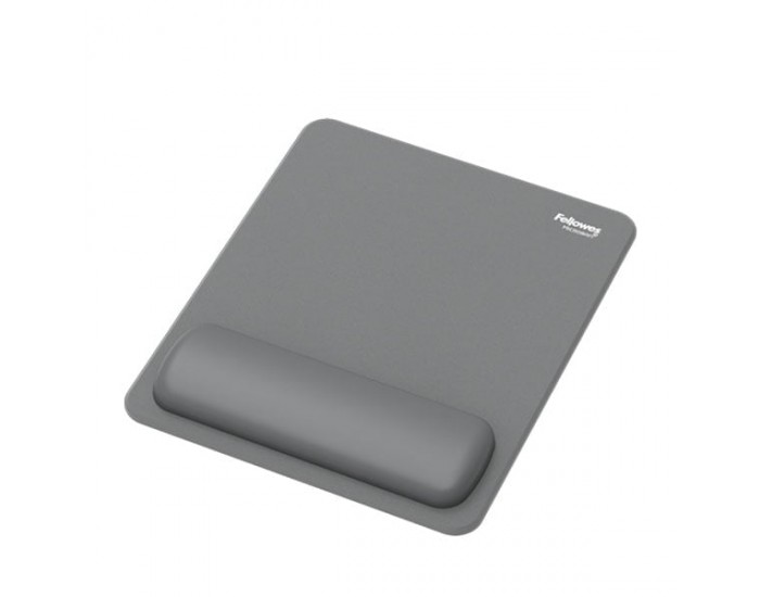 Пад за мишка Fellowes Breyta Hex, 20 x 24 cm, сив