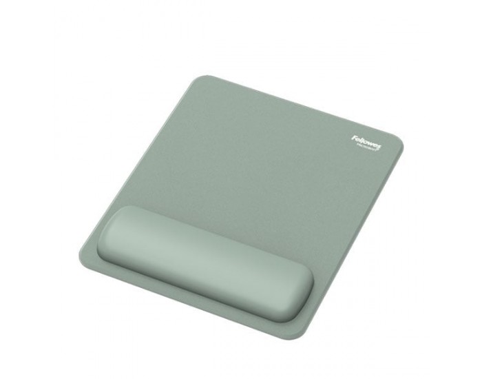 Пад за мишка Fellowes Breyta Hex, 20 x 24 cm, зелен