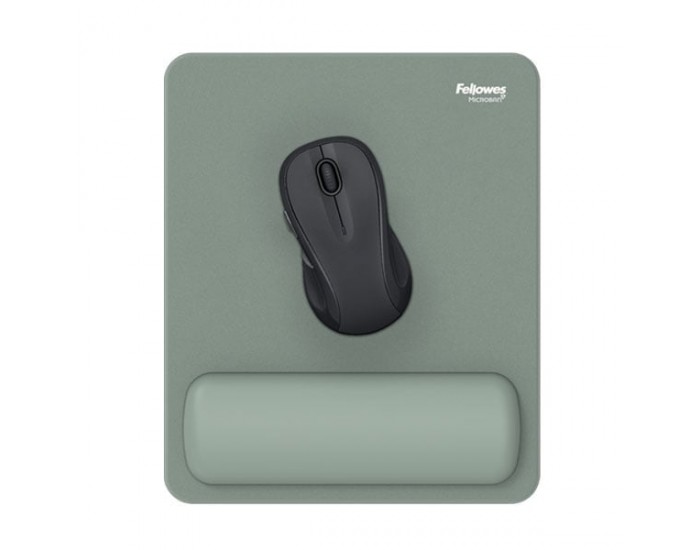 Пад за мишка Fellowes Breyta Hex, 20 x 24 cm, зелен
