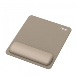 Пад за мишка Fellowes Breyta Hex, 20 x 24 cm, бежов - Fellowes