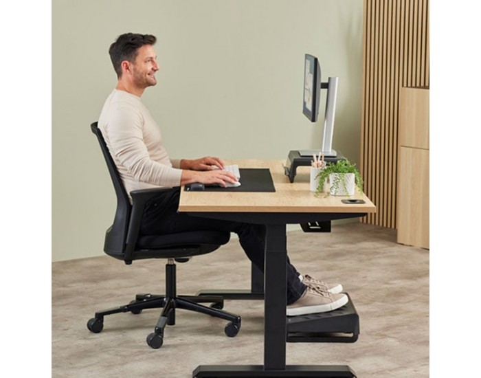 Пад за китка Fellowes Breyta, 6 х 47 cm, черен