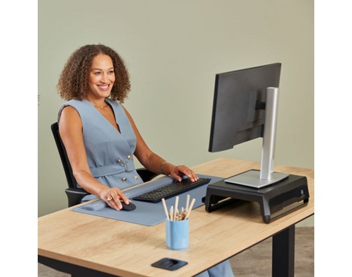 Пад за китка Fellowes Breyta, 6 х 47 cm, син