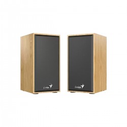 Тонколони Genius SP-HF180, с кабел, USB Type-A, 150 - 20000 Hz, 6 W, дървесни - Genius