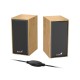 Тонколони Genius SP-HF180, с кабел, USB Type-A, 150 - 20000 Hz, 6 W, дървесни