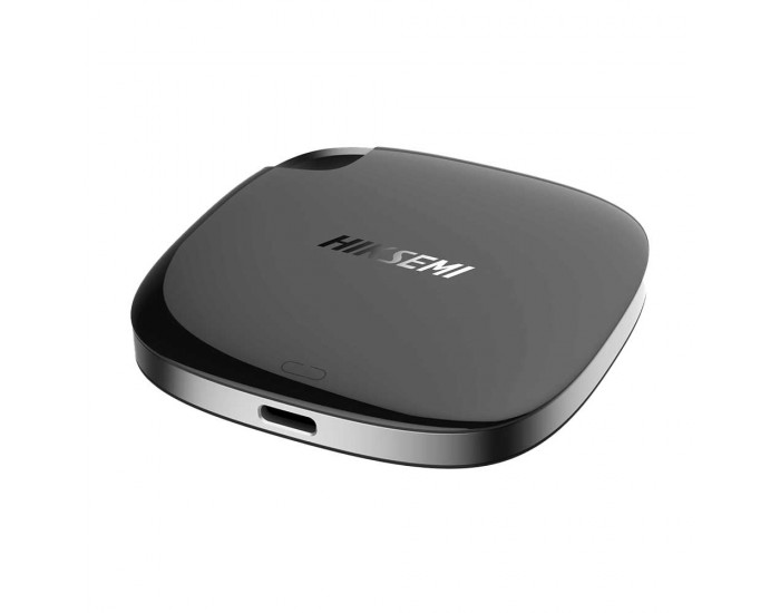 Външен SSD твърд диск Hiksemi HS-ESSD-T100, 512 GB, черен